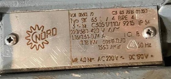 NORD 3 ∼ N SK 63 L/ 4 BRE 4L C30517110/9215 ( 02-63 L/4 BR E4) (Foto 1 von 4)