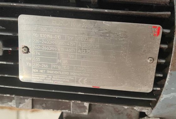 ELECTRO AB DFT80K-4BMG1 90/870196-010 6510077-01 (фото 1 из 4)