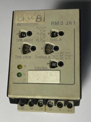 SIEMENS Telemecanique RM3 JA112MW Current Measurement Relay 0.3-1.5A (photo 1 of 6)