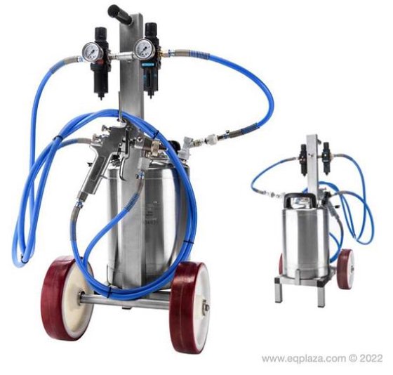 ECONOMIC machine for applying of egg yolk, lubricating oils and emulsions (foto 1 di 1)