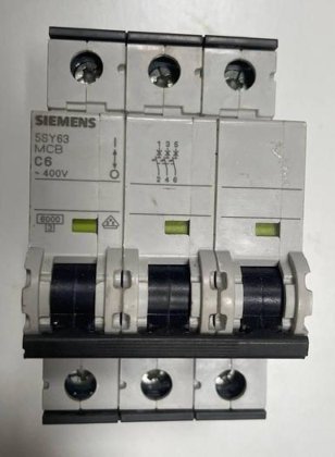 SIEMENS TeSys 5SY6306-7 Circuit Breaker (5SY6 Series) — Siemens